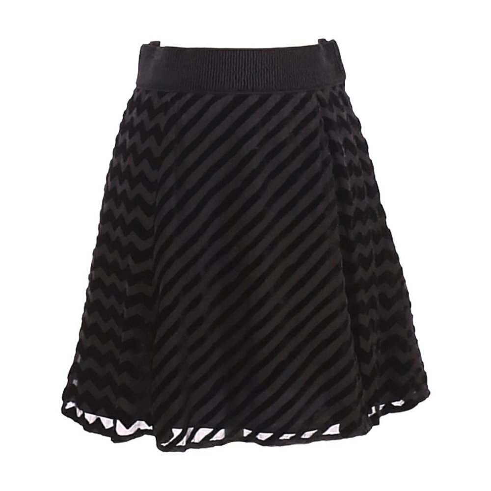 Vena Cava Apple A Line Silk Stripe Dot Mini Skirt NWT 2